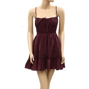 pink mini dress with ruffles Pink Viscose Knit Mini Dress – self-portrait-US